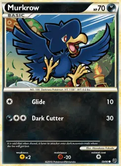 Pokémon-Karte Murkrow 059/090