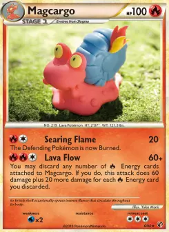 Pokémon-Karte Magcargo 006/090