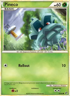 Pokémon-Karte Pineco 062/090