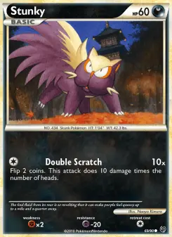 Pokémon-Karte Stunky 069/090