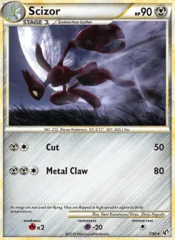 Pokémon-Karte Scizor 007/090