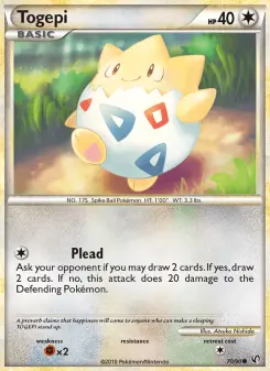 Pokémon-Karte Togepi 070/090