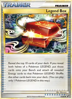 Pokémon-Karte Legend Box 075/090