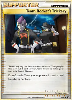 Pokémon-Karte Team Rocket’s Trickery 078/090