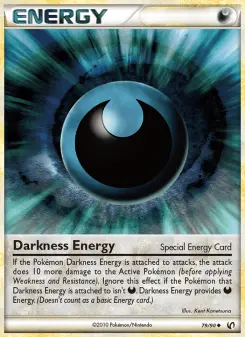 Pokémon-Karte Darkness Energy 079/090