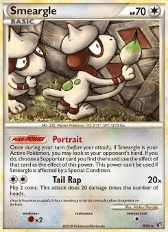 Pokémon-Karte Smeargle 008/090