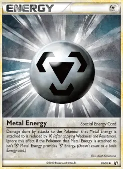 Pokémon-Karte Metal Energy 080/090