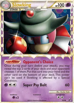 Pokémon-Karte Slowking 085/090