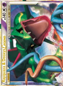 Pokémon-Karte Rayquaza & Deoxys LEGEND 089/090