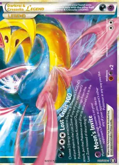 Pokémon-Karte Darkrai & Cresselia LEGEND 100/102