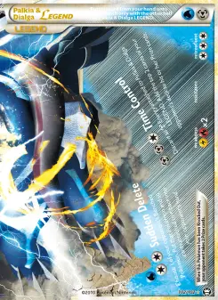 Pokémon-Karte Palkia & Dialga LEGEND 102/102