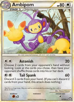 Pokémon-Karte Ambipom 013/102