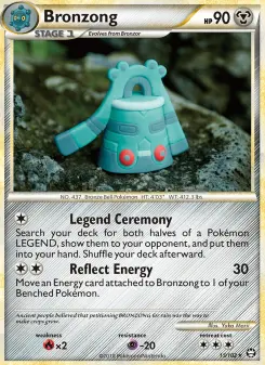 Pokémon-Karte Bronzong 015/102