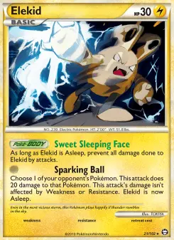 Pokémon-Karte Elekid 021/102