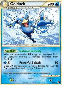 Pokémon-Karte Golduck 022/102