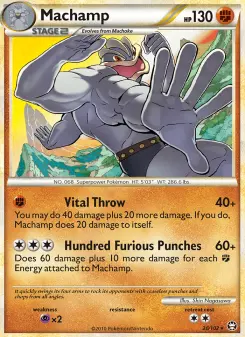 Pokémon-Karte Machamp 026/102