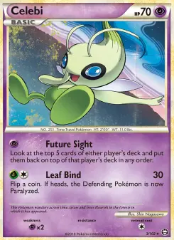 Pokémon-Karte Celebi 003/102