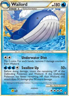 Pokémon-Karte Wailord 031/102