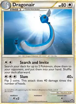Pokémon-Karte Dragonair 032/102