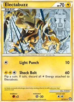Pokémon-Karte Electabuzz 033/102