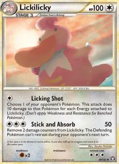 Pokémon-Karte Lickilicky 038/102