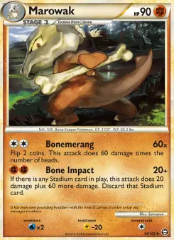 Pokémon-Karte Marowak 044/102