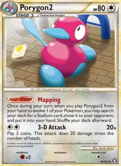 Pokémon-Karte Porygon2 049/102