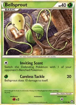 Pokémon-Karte Bellsprout 057/102
