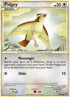 Pokémon-Karte Pidgey 071/102