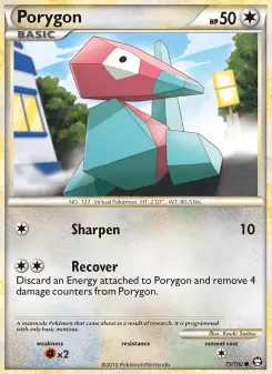 Pokémon-Karte Porygon 073/102