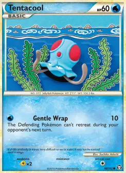 Pokémon-Karte Tentacool 080/102