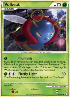 Pokémon-Karte Volbeat 082/102