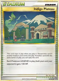 Pokémon-Karte Indigo Plateau 086/102