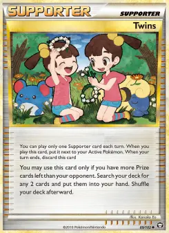 Pokémon-Karte Twins 089/102