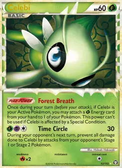 Pokémon-Karte Celebi 092/102