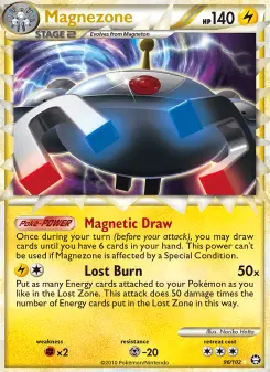 Pokémon-Karte Magnezone 096/102