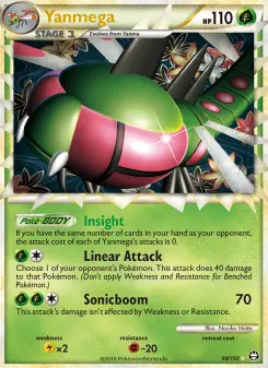 Pokémon-Karte Yanmega 098/102