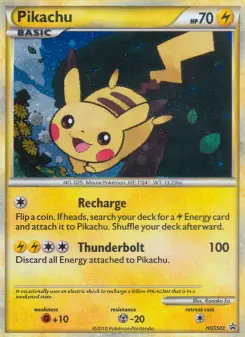 Pokémon-Karte Pikachu HGSS03