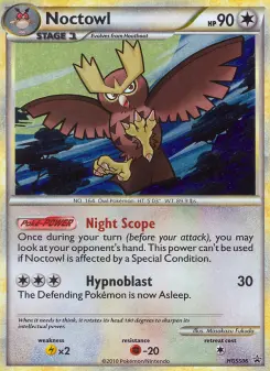 Pokémon-Karte Noctuh HGSS06