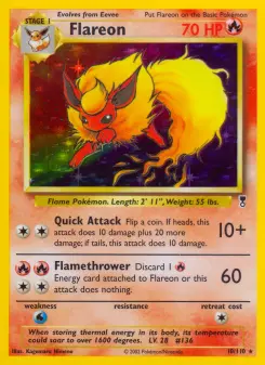 Pokémon-Karte Flareon 010/110
