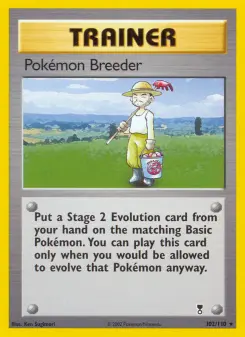 Pokémon-Karte Pokémon Breeder 102/110