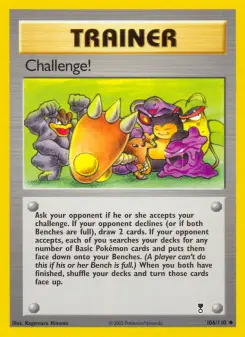 Pokémon-Karte Challenge! 106/110