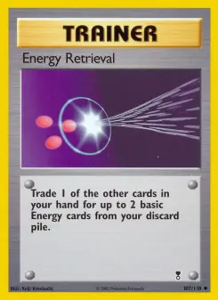 Pokémon-Karte Energy Retrieval 107/110