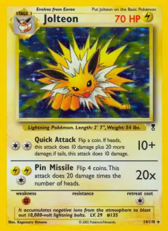 Pokémon-Karte Jolteon 014/110