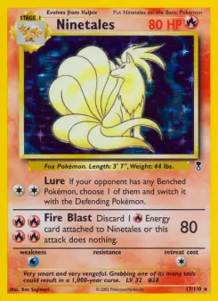 Pokémon-Karte Ninetales 017/110