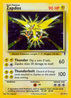 Pokémon-Karte Zapdos 019/110