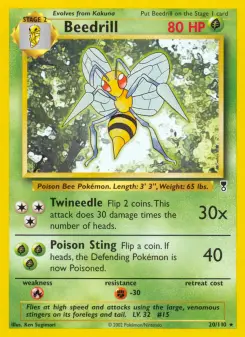 Pokémon-Karte Beedrill 020/110