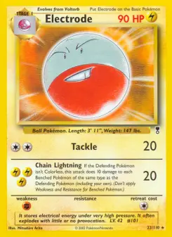 Pokémon-Karte Electrode 022/110