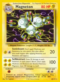 Pokémon-Karte Magneton 028/110