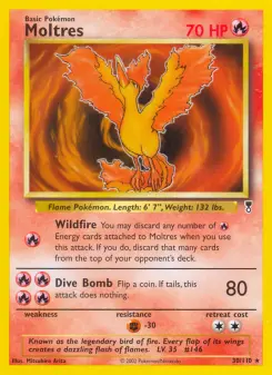 Pokémon-Karte Moltres 030/110